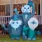6ft. Airblown&#xAE; Inflatable Halloween Haunted Mansion Hitchhiking Ghosts
